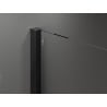 Mexen Velar ścianka prysznicowa rozsuwana Walk-in 100 x 200 cm, grafit 8 mm, czarna - 871-100-000-43-70