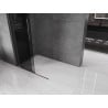 Mexen Velar ścianka prysznicowa rozsuwana Walk-in 90 x 200 cm, grafit 8 mm, gun gray szczotkowany - 871-090-000-43-66