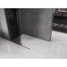 Mexen Velar ścianka prysznicowa rozsuwana Walk-in 100 x 200 cm, grafit 8 mm, gun gray szczotkowany - 871-100-000-43-66