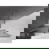 Mexen Velar ścianka prysznicowa rozsuwana Walk-in 150 x 200 cm, grafit 8 mm, gun gray szczotkowany - 871-150-000-43-66