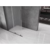 Mexen Velar ścianka prysznicowa rozsuwana Walk-in 85 x 200 cm, szron 8 mm, gun metal - 871-085-000-33-95