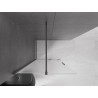 Mexen Velar ścianka prysznicowa rozsuwana Walk-in 85 x 200 cm, szron 8 mm, gun metal - 871-085-000-33-95
