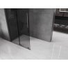Mexen Velar ścianka prysznicowa rozsuwana Walk-in 80 x 200 cm, grafit 8 mm, gun metal - 871-080-000-43-95