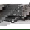 Mexen Velar ścianka prysznicowa rozsuwana Walk-in 80 x 200 cm, grafit 8 mm, gun metal - 871-080-000-43-95