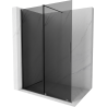 Mexen Velar ścianka prysznicowa rozsuwana Walk-in 140 x 200 cm, grafit 8 mm, gun metal - 871-140-000-43-95