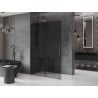 Mexen Velar ścianka prysznicowa rozsuwana Walk-in 140 x 200 cm, grafit 8 mm, gun metal - 871-140-000-43-95