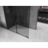 Mexen Velar ścianka prysznicowa rozsuwana Walk-in 140 x 200 cm, grafit 8 mm, gun metal - 871-140-000-43-95