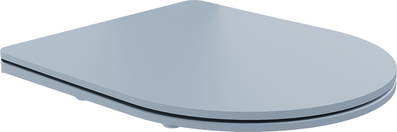 Mexen deska wolnoopadająca slim, duroplast, szary-niebieski mat - 39740069