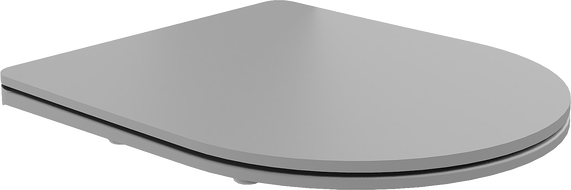 Mexen deska wolnoopadająca slim, duroplast, szara jasna mat - 39740061