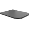 Mexen Madox deska wolnoopadająca slim, duroplast, szara ciemna mat - 39154061