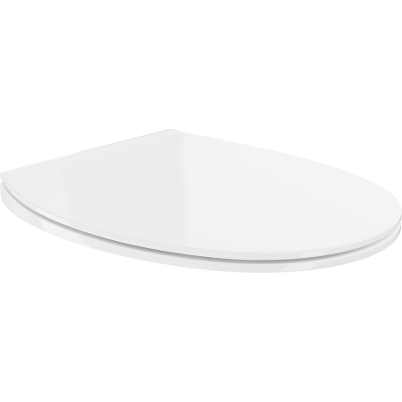Mexen Egg deska wolnoopadająca slim, duroplast, biała połysk - 39243000