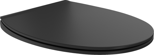 Mexen Egg deska wolnoopadająca slim, duroplast, czarna mat - 39243085