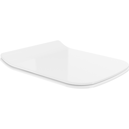 Mexen deska wolnoopadająca slim, duroplast, biała połysk - 39240000