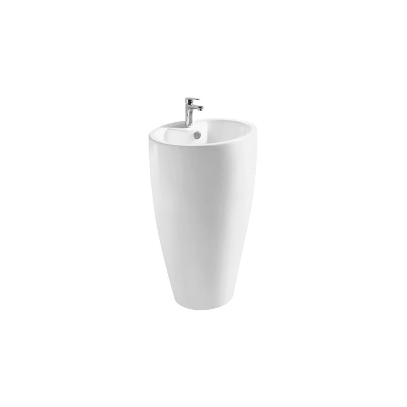 Mexen Orkla umywalka wolnostojąca 49 x 37 cm, biała - 26065000