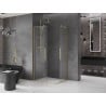 Mexen Velar L Duo kabina prysznicowa rozsuwana 100 x 90 cm, transparent, złota szczotkowana - 871-100-090-02-03-55
