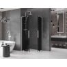 Mexen Velar L Duo kabina prysznicowa rozsuwana 100 x 90 cm, grafit, biała - 871-100-090-02-43-20
