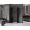 Mexen Velar L Duo kabina prysznicowa rozsuwana 100 x 90 cm, grafit, różowe złoto - 871-100-090-02-43-60