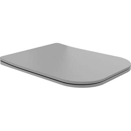 Mexen Teo deska wolnoopadająca slim, duroplast, szara jasna mat - 39840061