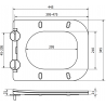 Mexen Teo deska wolnoopadająca slim, duroplast, cappuccino mat - 39840064