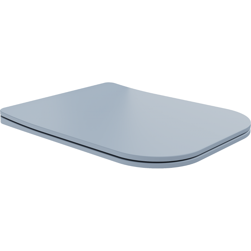 Mexen Teo deska wolnoopadająca slim, duroplast, szara-niebieska mat - 39840069