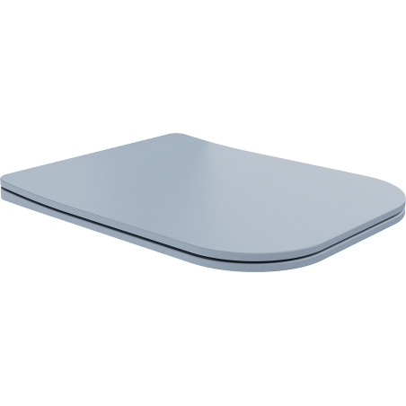 Mexen Teo deska wolnoopadająca slim, duroplast, szara-niebieska mat - 39840069