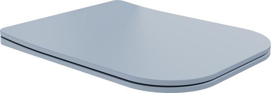 Mexen Teo deska wolnoopadająca slim, duroplast, szara-niebieska mat - 39840069