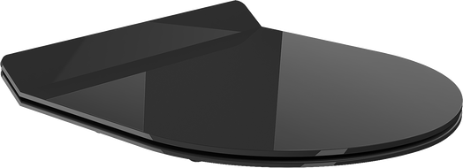 Mexen Lena deska wolnoopadająca slim, duroplast, czarna połysk - 39242070