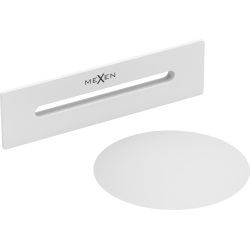 Mexen Uni korek z przelewem do wanny wolnostojącej, biały - 5100-20