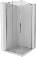 Mexen Velar L kabina prysznicowa rozsuwana 100 x 100 cm, transparent, chrom - 871-100-100-03-01
