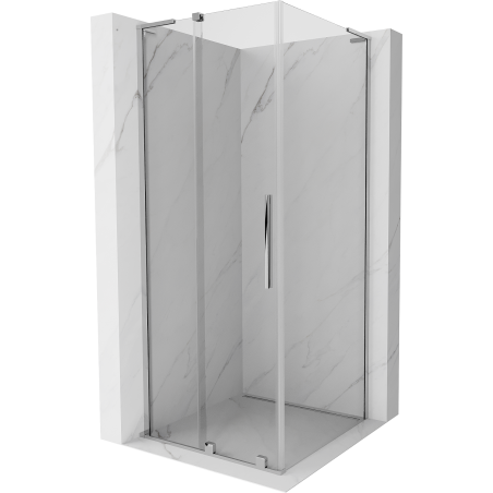 Mexen Velar L kabina prysznicowa rozsuwana 120 x 120 cm, transparent, chrom - 871-120-120-03-01