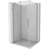 Mexen Velar L kabina prysznicowa rozsuwana 90 x 75 cm, transparent, chrom - 871-090-075-03-01