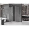 Mexen Velar L kabina prysznicowa rozsuwana 100 x 85 cm, szron, chrom - 871-100-085-33-01