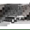 Mexen Velar L kabina prysznicowa rozsuwana 110 x 110 cm, grafit, chrom - 871-110-110-43-01