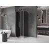 Mexen Velar L kabina prysznicowa rozsuwana 100 x 100 cm, grafit, chrom - 871-100-100-43-01