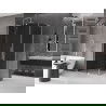 Mexen Velar L kabina prysznicowa rozsuwana 110 x 90 cm, grafit, chrom - 871-110-090-43-01