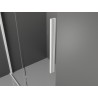 Mexen Velar L kabina prysznicowa rozsuwana 90 x 110 cm, szron, biała - 871-090-110-33-20