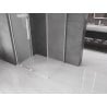 Mexen Velar L kabina prysznicowa rozsuwana 120 x 90 cm, szron, biała - 871-120-090-33-20