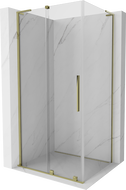 Mexen Velar L kabina prysznicowa rozsuwana 110 x 75 cm, transparent, złota - 871-110-075-03-50