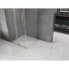 Mexen Velar L kabina prysznicowa rozsuwana 100 x 100 cm, szron, złota - 871-100-100-33-50