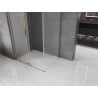 Mexen Velar L kabina prysznicowa rozsuwana 100 x 70 cm, szron, złota - 871-100-070-33-50
