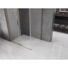 Mexen Velar L kabina prysznicowa rozsuwana 90 x 100 cm, szron, złota - 871-090-100-33-50