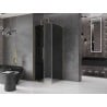 Mexen Velar L kabina prysznicowa rozsuwana 90 x 90 cm, grafit, złota - 871-090-090-43-50