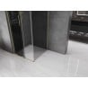 Mexen Velar L kabina prysznicowa rozsuwana 120 x 120 cm, grafit, złota - 871-120-120-43-50