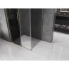 Mexen Velar L kabina prysznicowa rozsuwana 90 x 75 cm, grafit, złota - 871-090-075-43-50