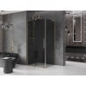 Mexen Velar L kabina prysznicowa rozsuwana 110 x 85 cm, grafit, złota - 871-110-085-43-50