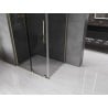 Mexen Velar L kabina prysznicowa rozsuwana 110 x 85 cm, grafit, złota - 871-110-085-43-50