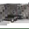 Mexen Velar L kabina prysznicowa rozsuwana 90 x 90 cm, szron, złota szczotkowana - 871-090-090-33-55