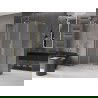 Mexen Velar L kabina prysznicowa rozsuwana 120 x 85 cm, szron, złota szczotkowana - 871-120-085-33-55