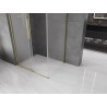 Mexen Velar L kabina prysznicowa rozsuwana 110 x 85 cm, szron, złota szczotkowana - 871-110-085-33-55