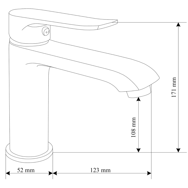 Mexen Pecos R05 zestaw wannowy, chrom - 72703R05-00